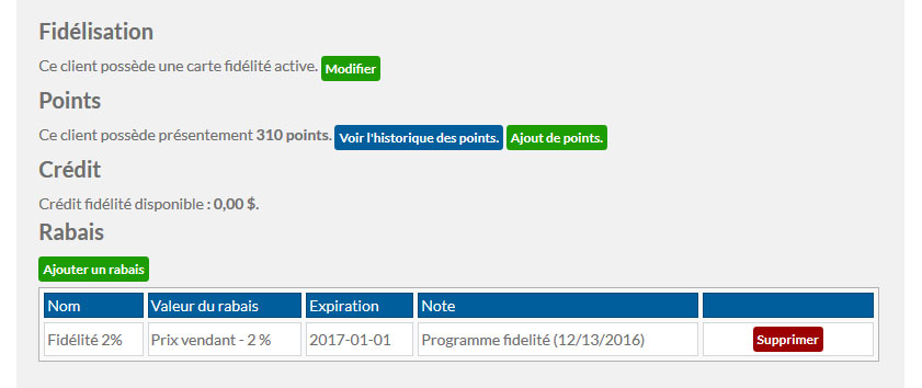 Programme de fidélisation | SLIM